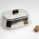 Art Deco set by Kirby Beard & Christofle – silver-plated box & tray