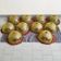 Set of 10 vintage 1960s glass shade lamps with grape decoration