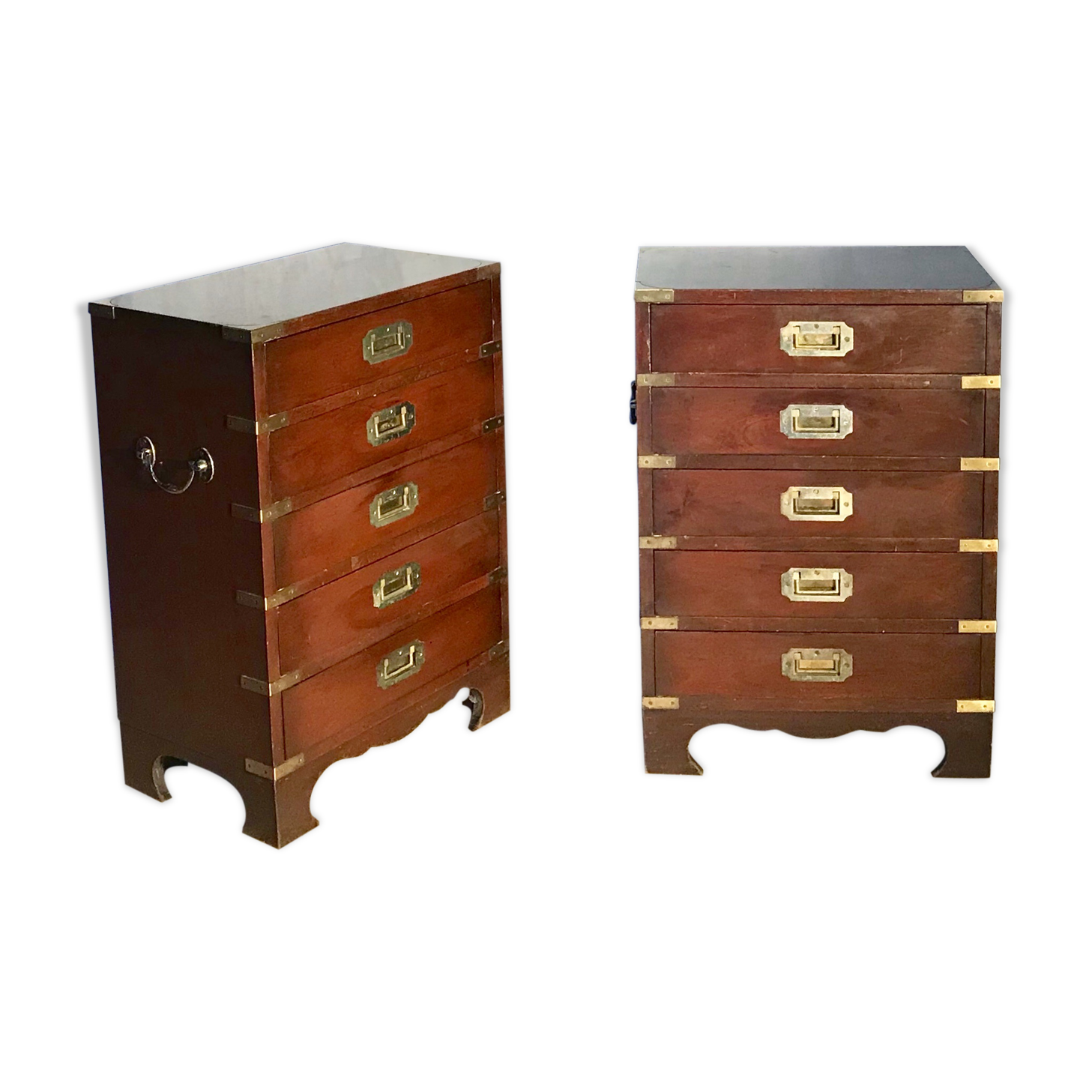 Duo navy nightstands XX