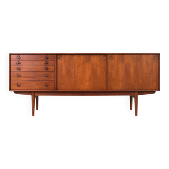 Mid-Century Norwegian Teak Sideboard from Bruksbo, 1960s.