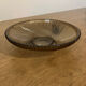 Art Deco cup / dish in smoked glass