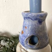 Bougeoir en céramique, artisanat