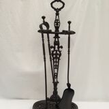 Wrought iron chimney serve