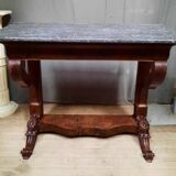 Nineteenth mahogany console
