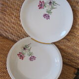 Duo of porcelain anemone dishes