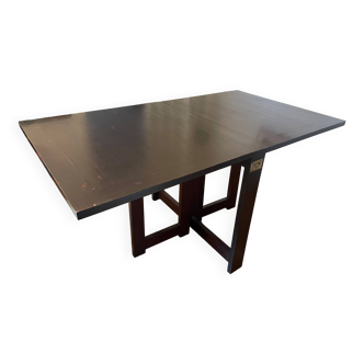 Flap table - solid wood 6 people