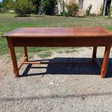 Table de Ferme Campagnarde 19éme en Merisier