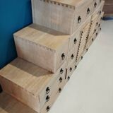 Furniture with many drawers