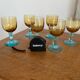 6 verres en cristal de Portieux
