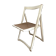 Vintage caned folding chair