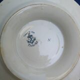 Compotier in iron earth Peonies