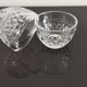 Old crystal drageoir/candy maker in the shape of an egg Cristal d'Arc