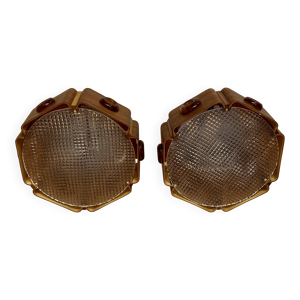 Paire d'appliques Design - 1950