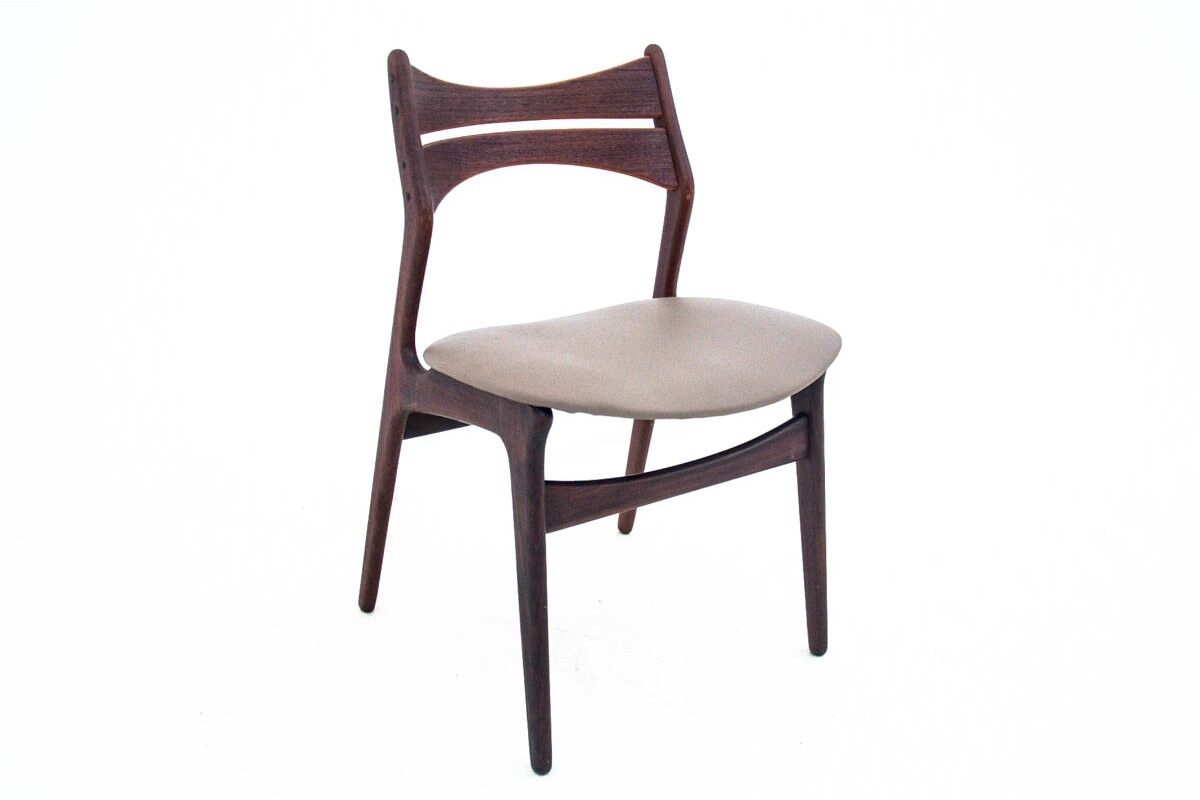 Chaises, design danois, design des années 1960 par Eric Buck.