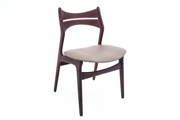 Chaises, design danois, design des années 1960 par Eric Buck.