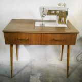 Vintage sewing machine console
