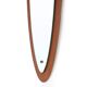 Oval wall mirror in teak, 1960s