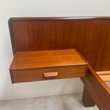 Scandinavian teak bed