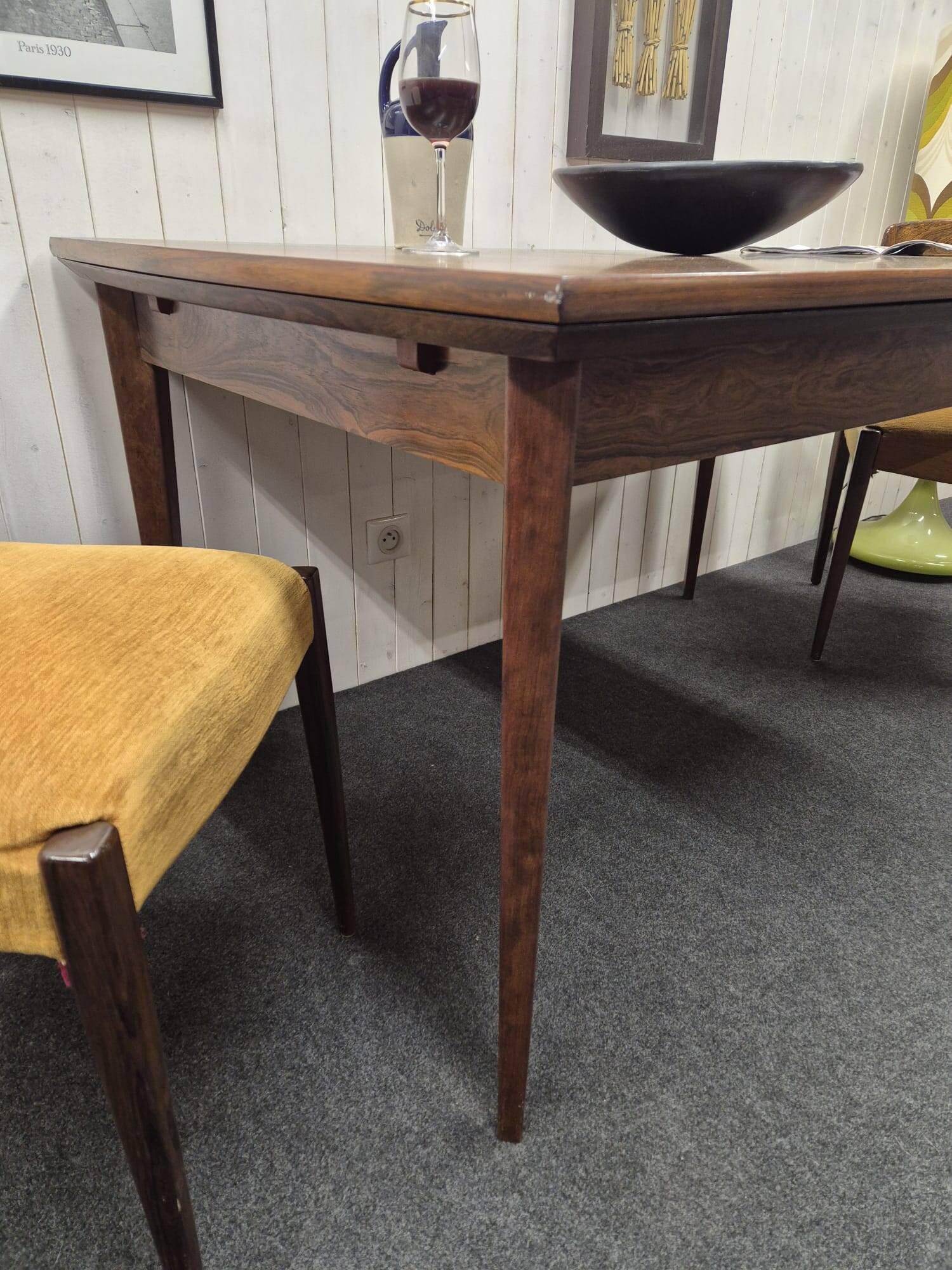 Vintage rosewood table