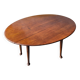 Amazing 19th century oval oak table