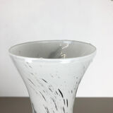 Vase pop art en opaline vintage Italie années 1970