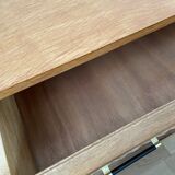 Rattan chest of drawers 3 drawers 1960