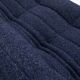 Togo three-seater sofa in dark blue boucle by Michel Ducaroy for Ligne Roset