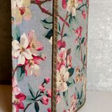 Ancient cherry blossom fabric box 1940