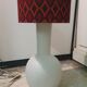 Doria Leuchten 2-light opaline floor lamp