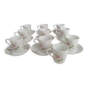 Porcelaine Haviland Limoges - tasses