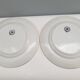 Two vintage plates in English faience