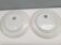 Deux assiettes vintage en faience anglaise