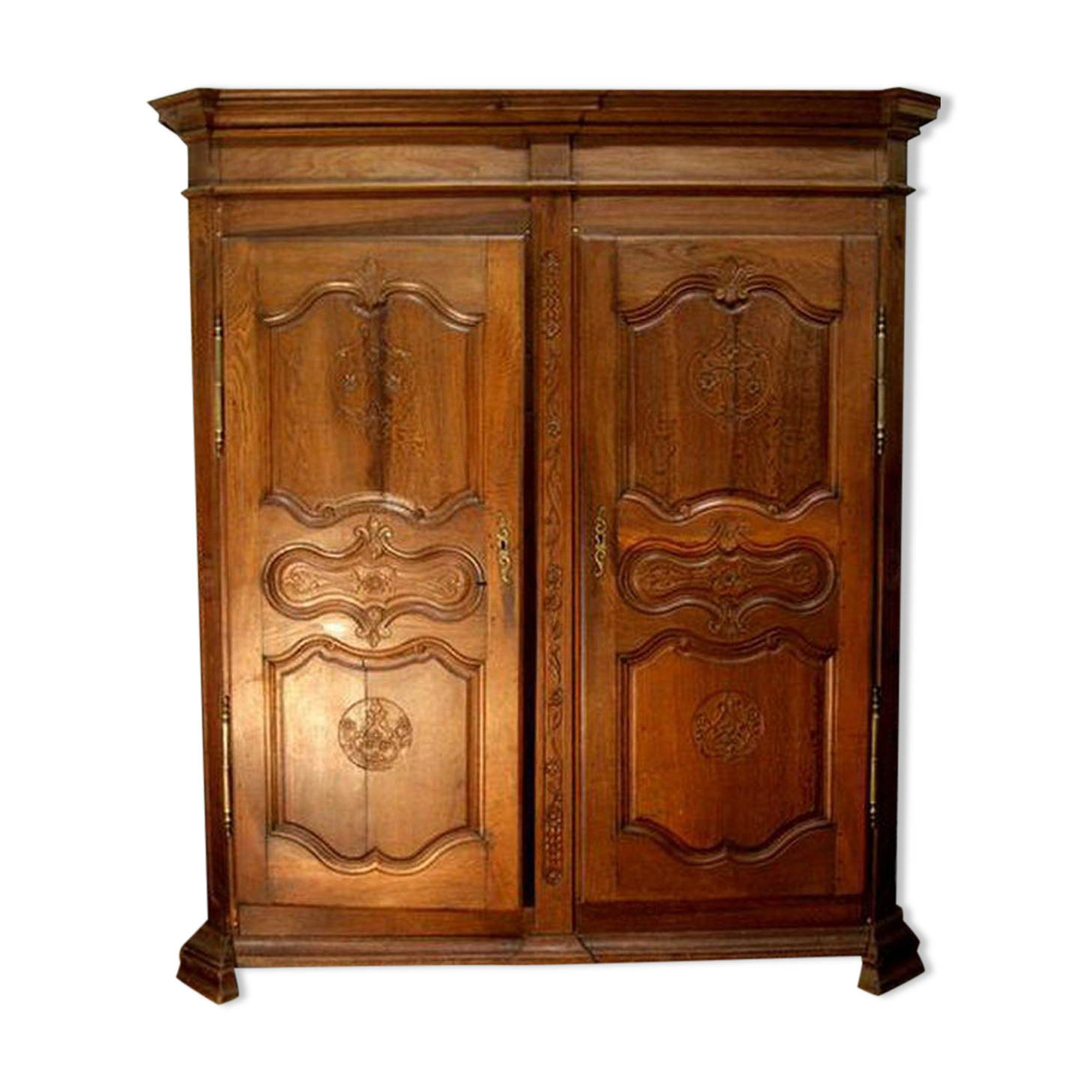 Wooden wardrobe