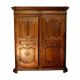 Wooden wardrobe