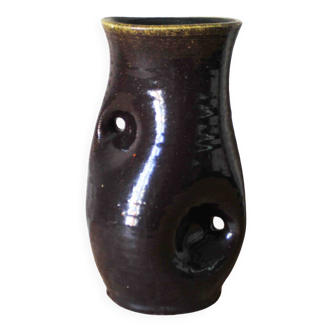 Accolay ceramic pierced vase
