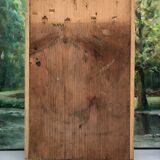 Old wooden box industrial