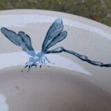 Service set in Longwy earthenware, Terre de fer.