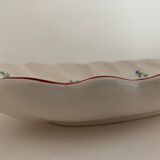 Ravier old earthenware shell KG Lunéville