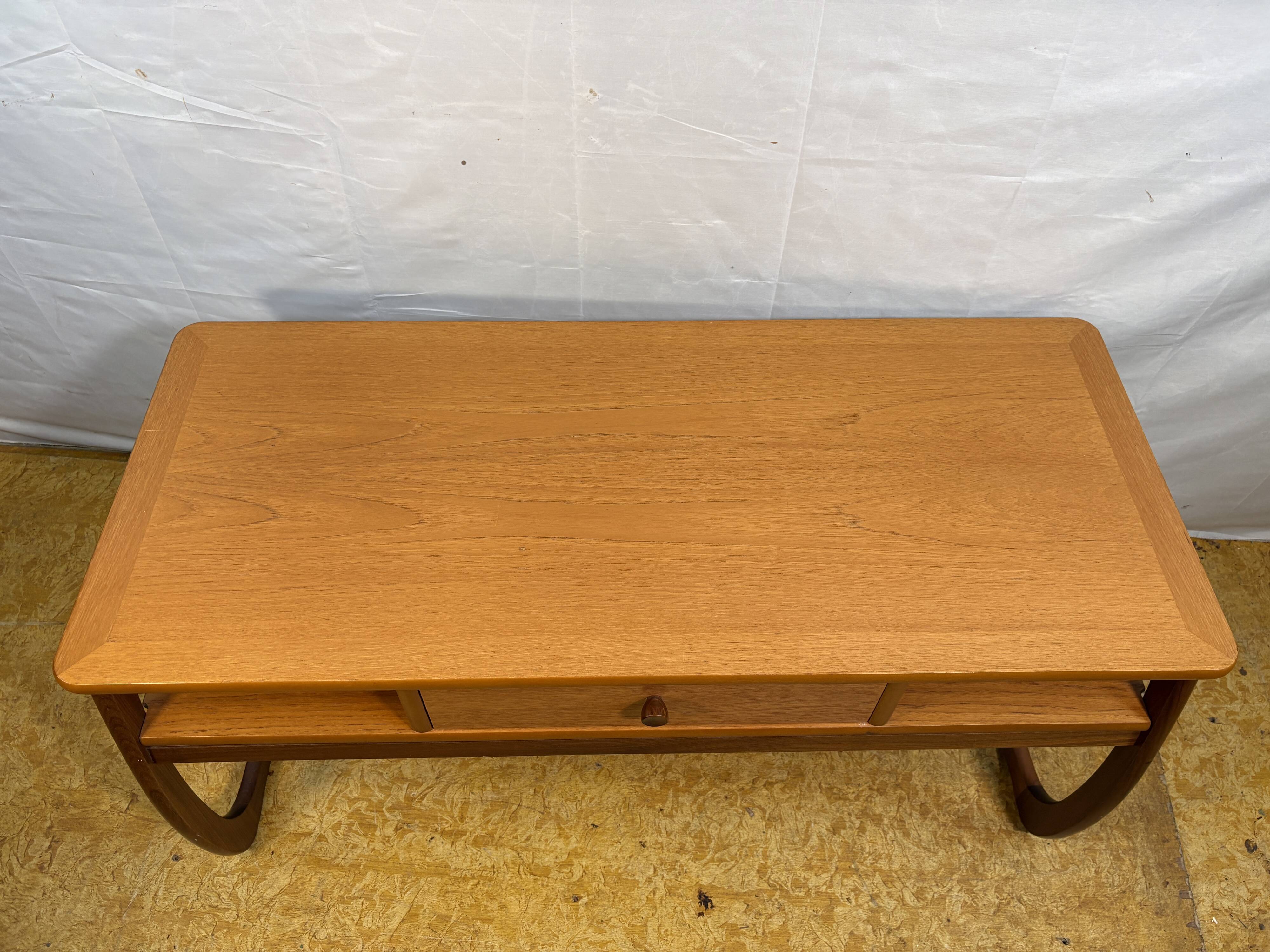 Vintage Parker Knoll Burlington Coffee Table | 1970s | Mid-Century Teak | S