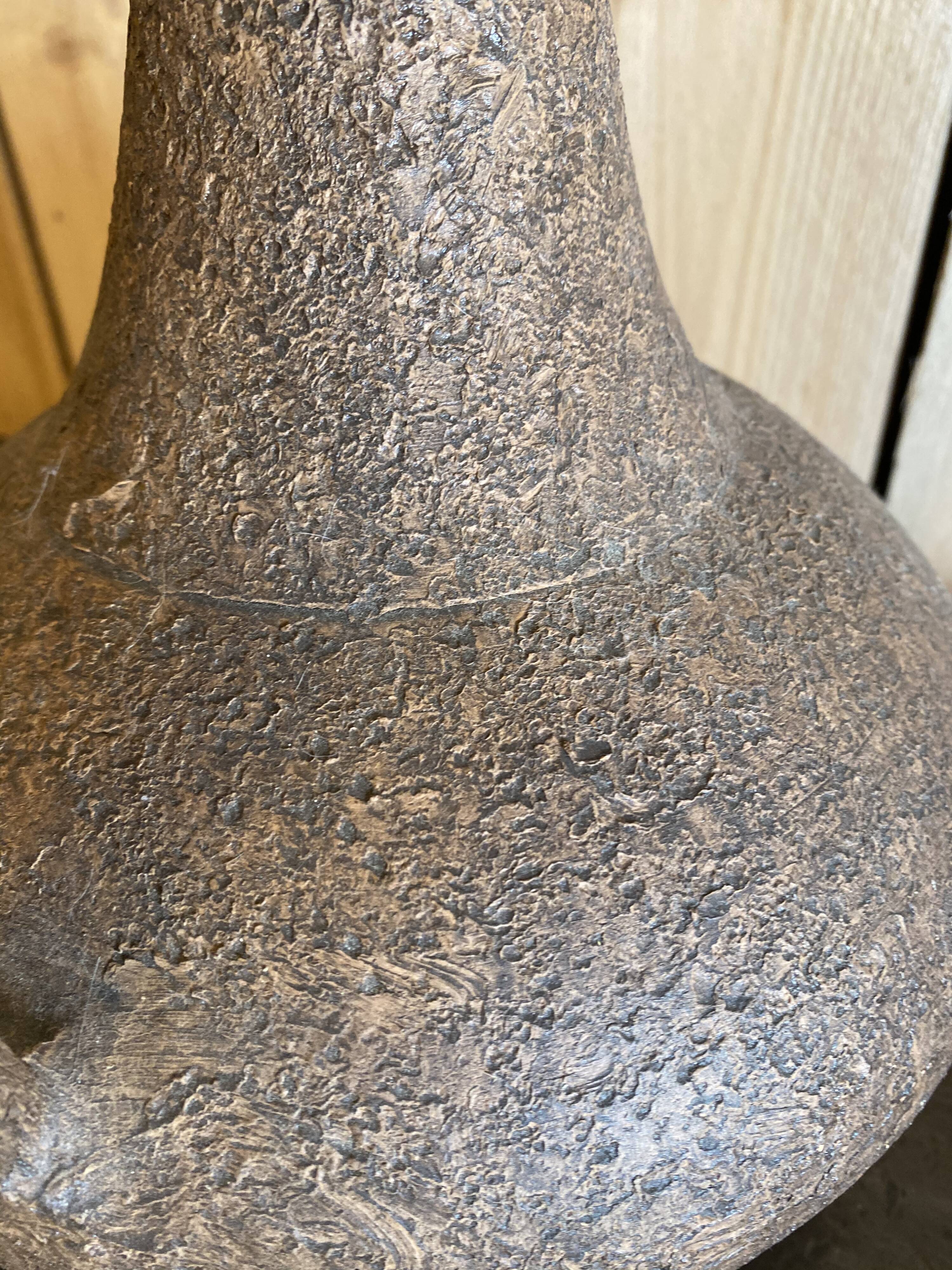 Ceramic pitcher 1970 sign