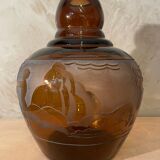 Art deco vase signed Berlys