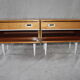 Pair of bedside tables, Germany, 1970s.