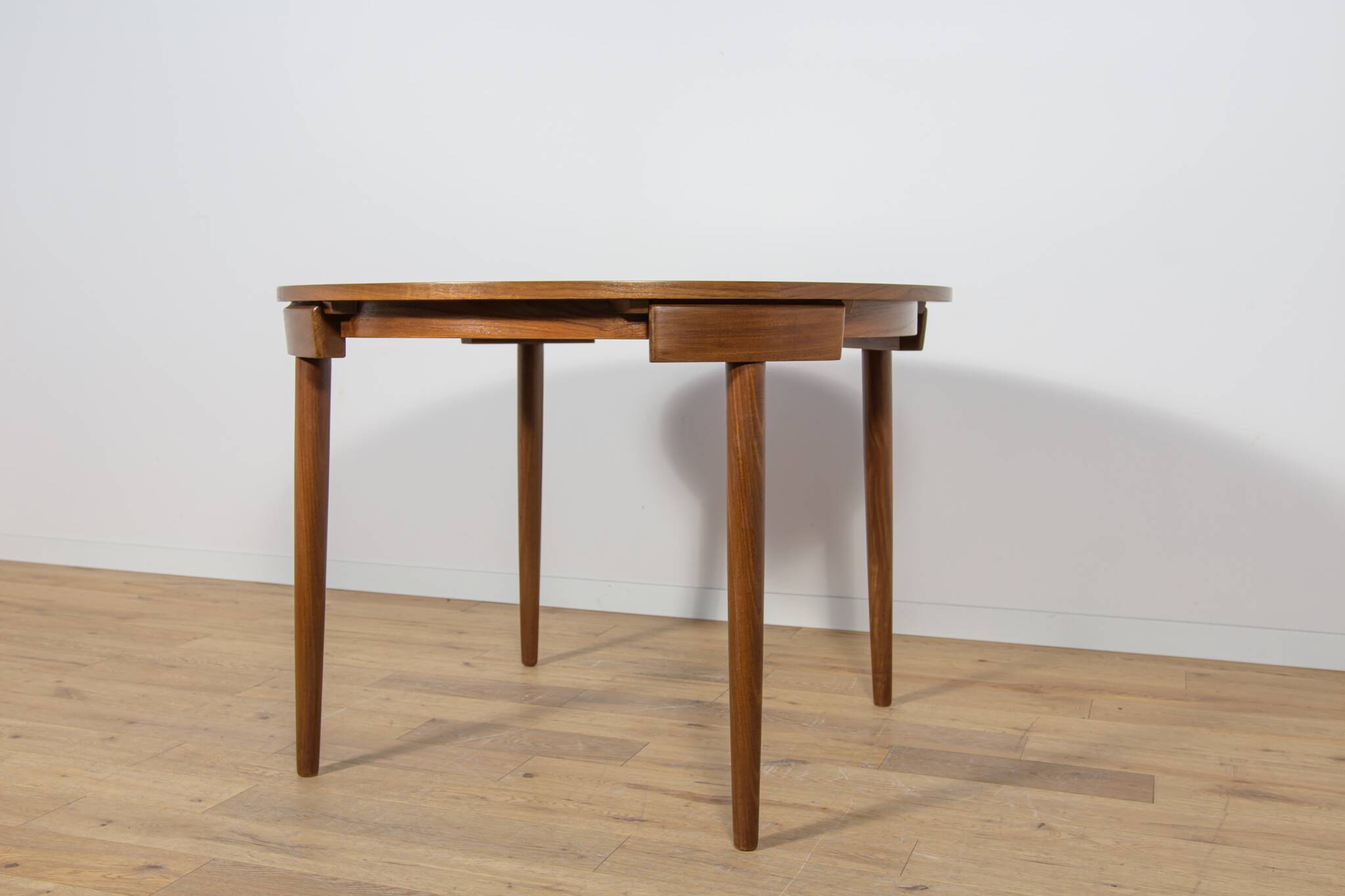 Mid-Century Teak Dining Table and Chairs Set by Hans Olsen for Frem Røjle,