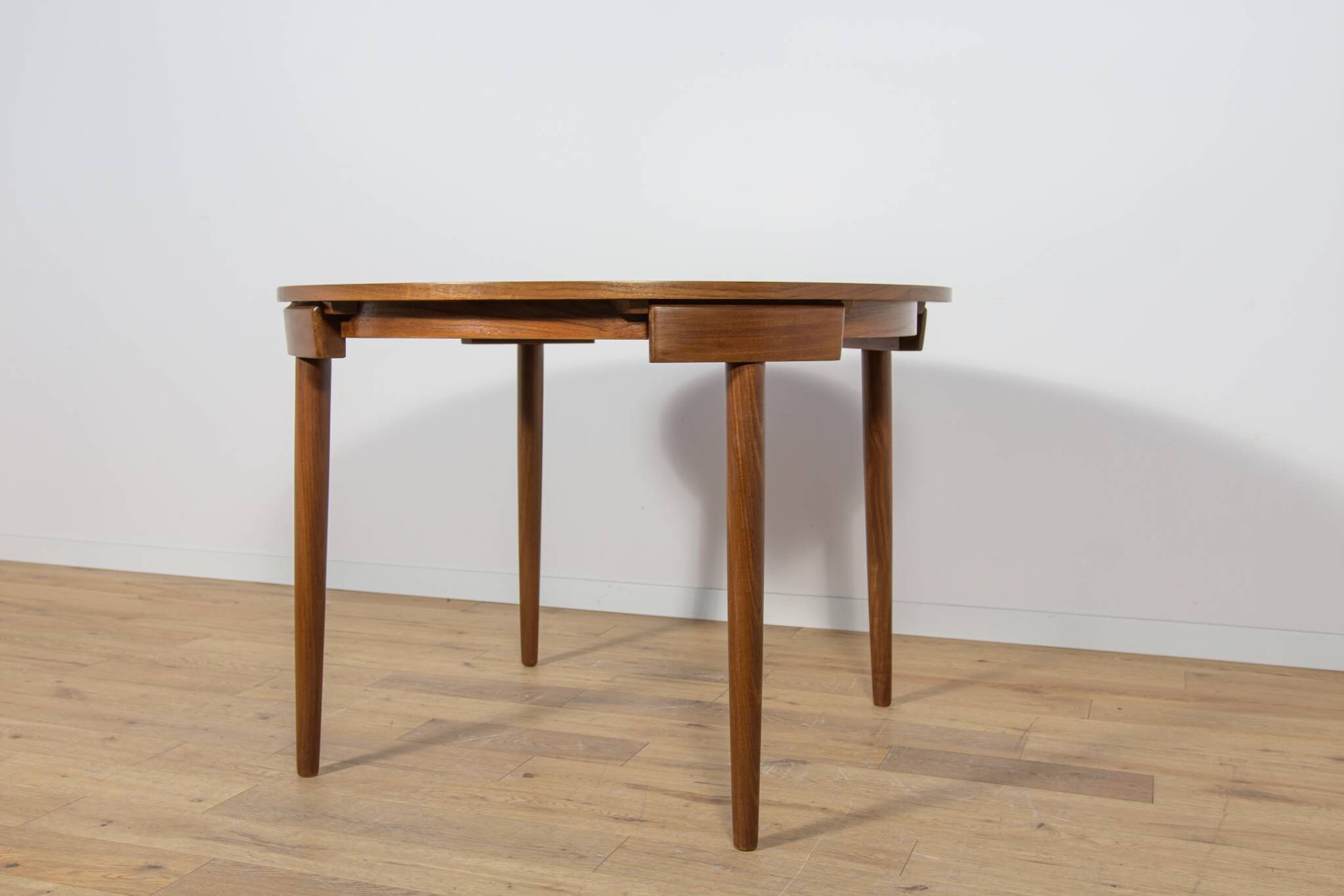 Mid-Century Teak Dining Table and Chairs Set by Hans Olsen for Frem Røjle,