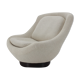 1970s Shell Lounge Chair in Bouclé Upholstery