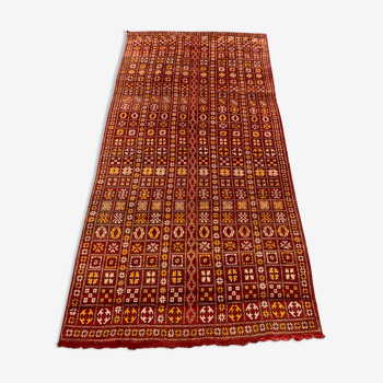 Tapis marocain vintage 361x181 cm atlas berbère, tribal