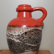 German vase Scheurich fat lava and ceramics