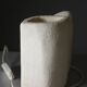 Sculptural vase lamp from Pierre du Gard, carved, 1970s design by Albert Tormos.