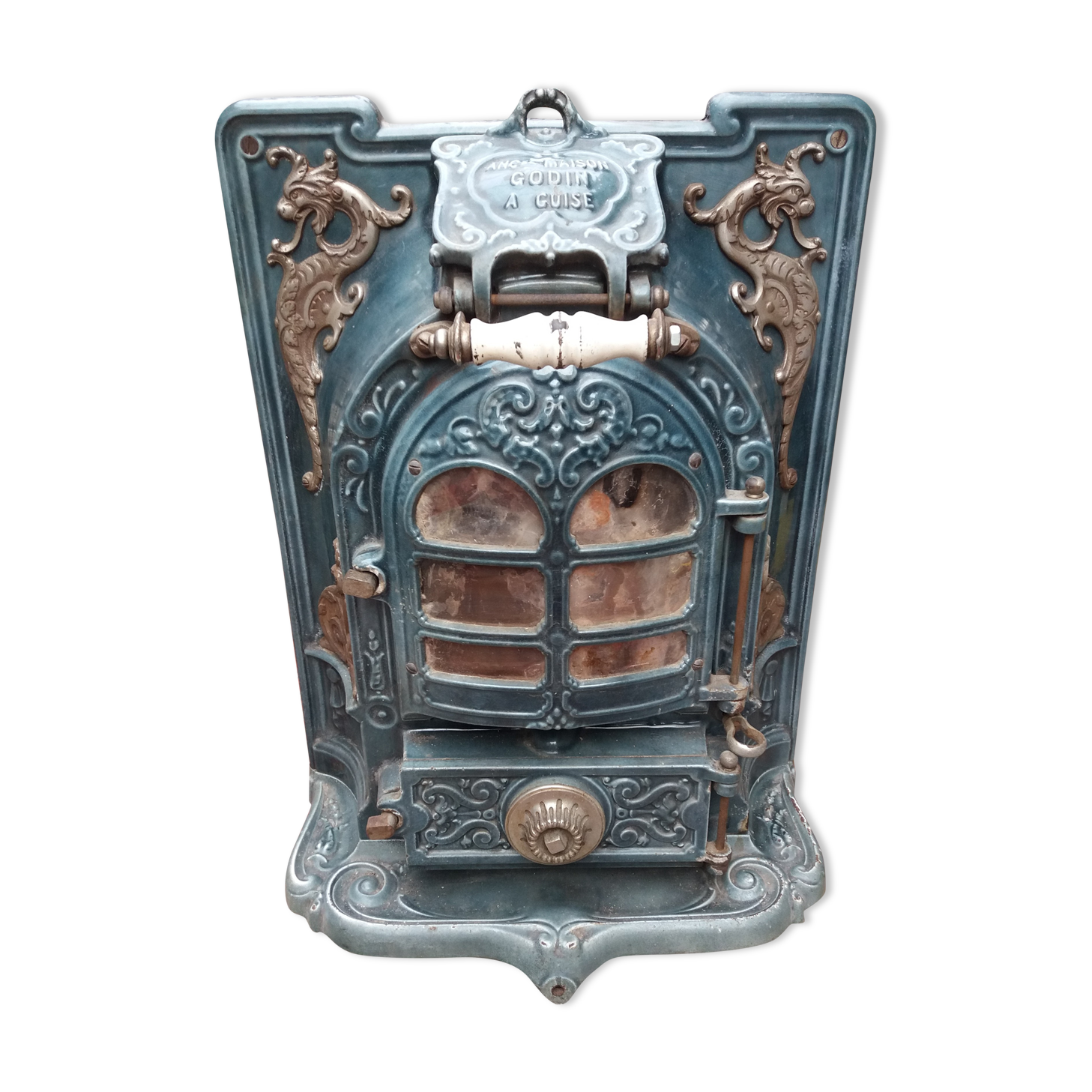 Wood stove or salamander