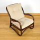 Vintage Bamboo Armchair 1960